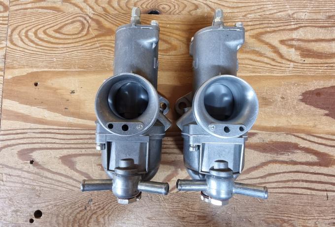Amal. Royal Enfield Interceptor. Carburettor Pair Premium. STD. 1967-1968. 