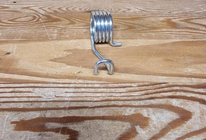 Rear Brake Pedal Spring chrome.