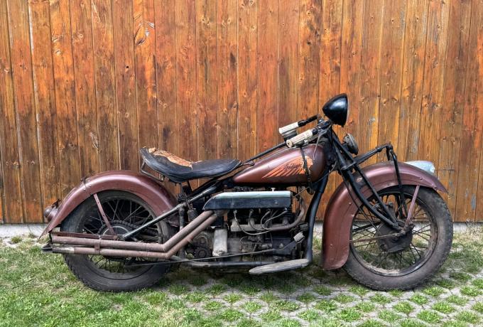 Indian 1936 upside down Single Carburettor 
