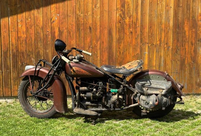 Indian 1936 upside down Single Carburettor 