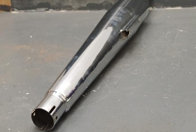 BSA Rocket Gold Star Silencer 1 1/2" right hand side NOS