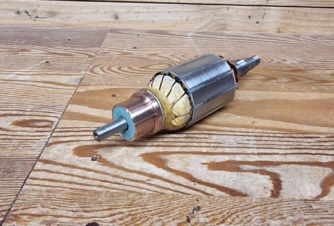 BSA 250 to 1948. C10 / C11. Dynamo Armature 6V. short. Lucas Replacement. 