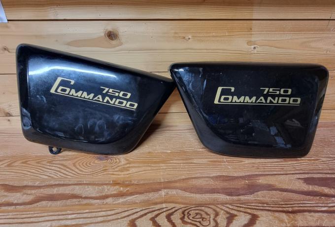 Norton Commando Interstate Side Panel. Pair. used