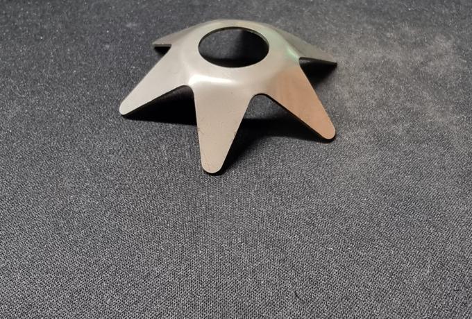 Brough Superior Front Wheel Star Washer. Stainless Steel. 