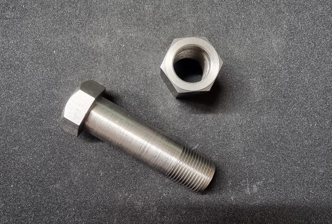 Brough Superior. Gearbox Mounting Bolt and Nut. late. 