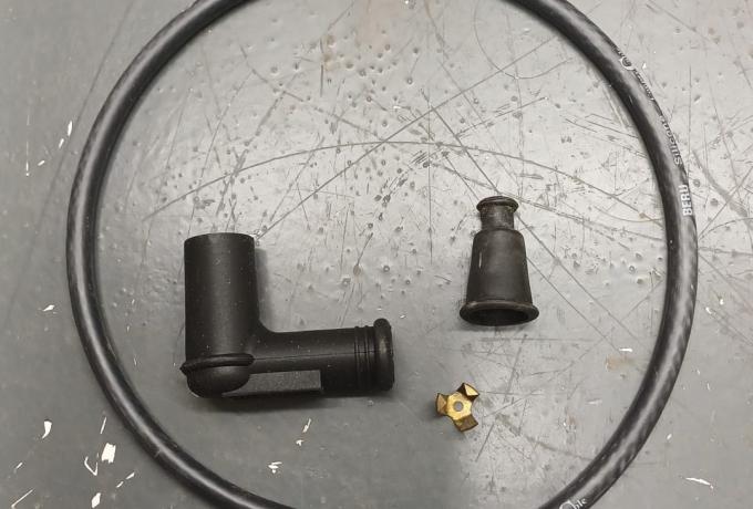 incl. Spark Plug Cap 5 Ohm resistance  Contact Clip  Rubber Cover  Ignition lead 0,5 m long
