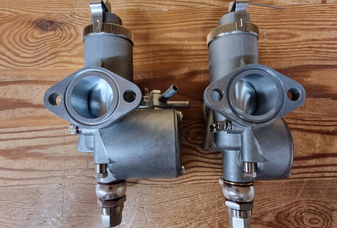 Amal Ajs. 31CSR 650cc Vergaser Paar. 1962-1965.  1.1/8".  