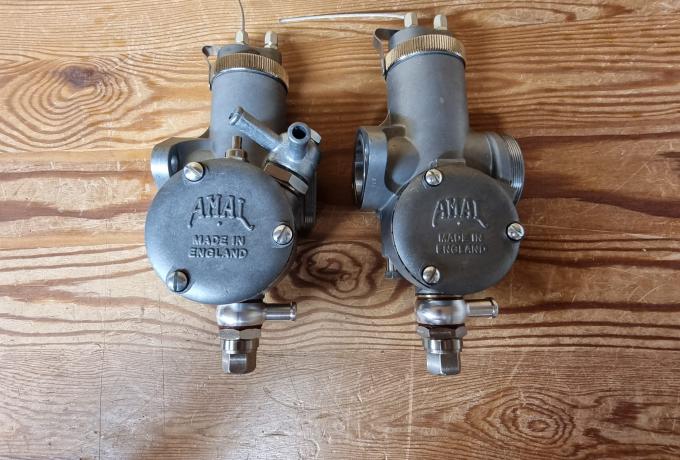 Amal Ajs. 31CSR 650cc Vergaser Paar. 1962-1965.  1.1/8".  