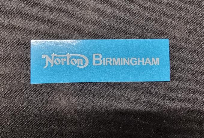 Norton Sticker for Bicycle Pump 53x6mm