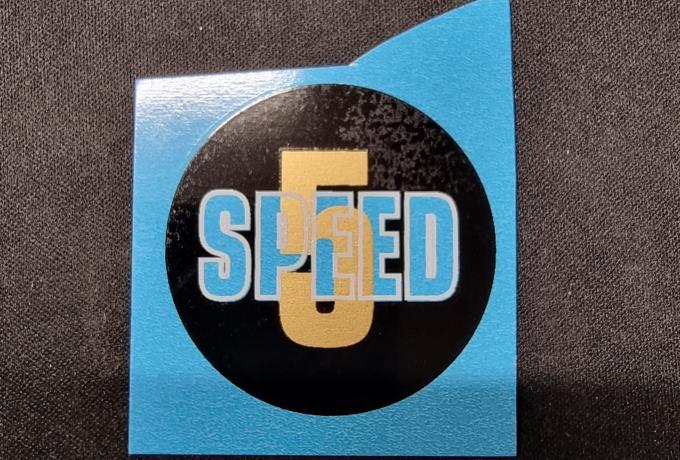 Triumph T150 Trident "5 Speed" Sticker.