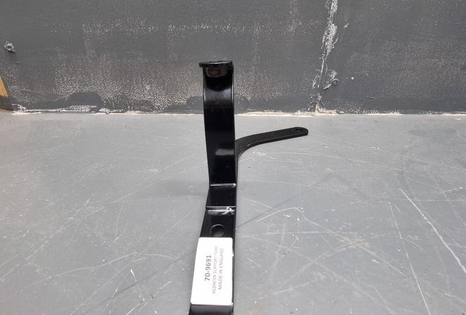 Triumph T100C. Silencer Support Bracket. 1968-