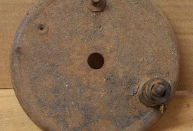 Bremsplatte 6" m. Bremsschuhen gebraucht