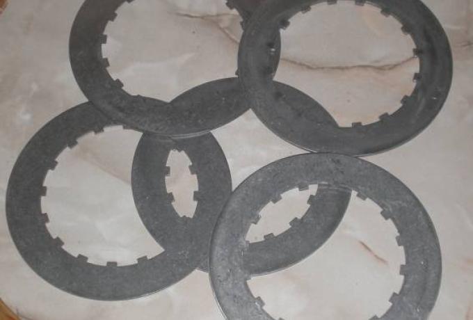 BSA Clutch Plates Steel 250-750cc 1937-88 /Set
