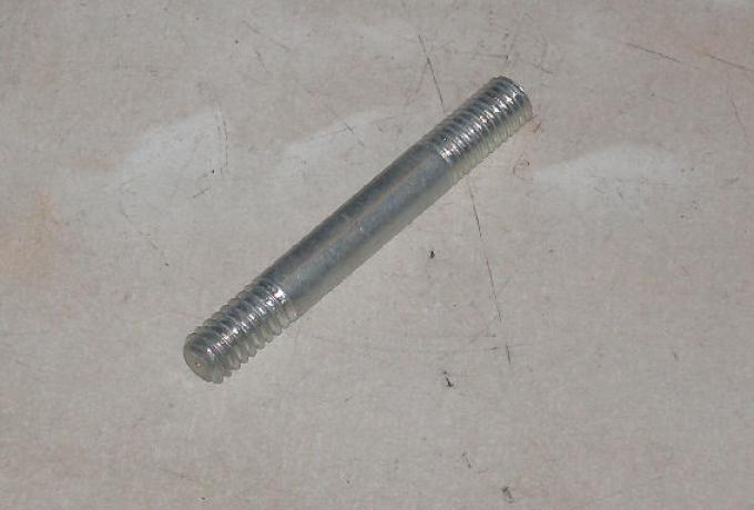 Triumph Stehbolzen für Einlasskrümmer TR5/T100 Pre Unit.  2" x 1/4"26TPI/BSC x 1/4"WW/UNC 20TPI