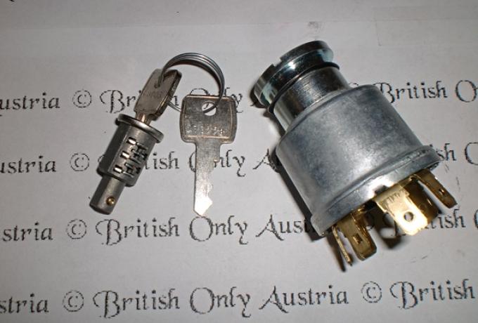 Norton/Triumph Zündschalter Lucas mit Schloss und Schlüssel