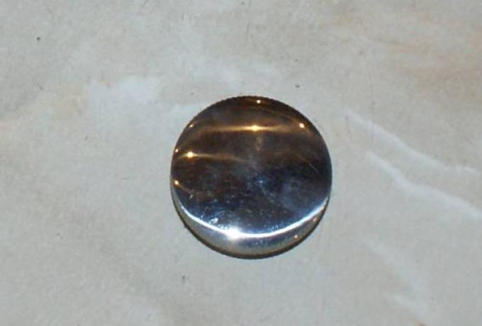 Brough Superior Lenkungsdämpferknopf Alu