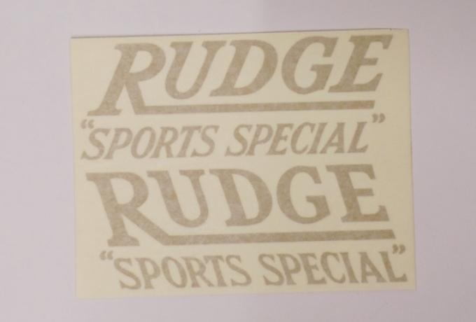 Rudge Sports Special Transfer Pair