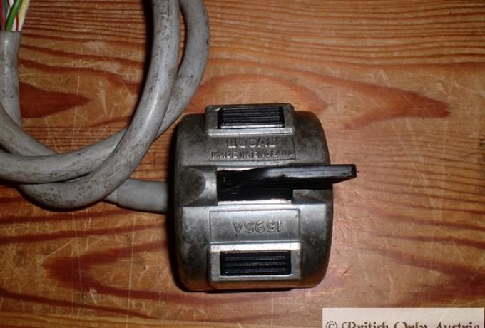 BSA, Triumph, Norton, Lucas Genuine Horn and Dip Switch Half NOS