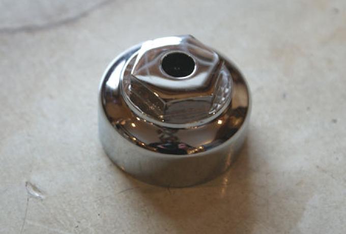 BSA B31/A10 Steering Stem Nut with Hole