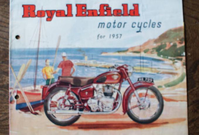 Royal Enfield Motor Cycles for 1957, Brochure