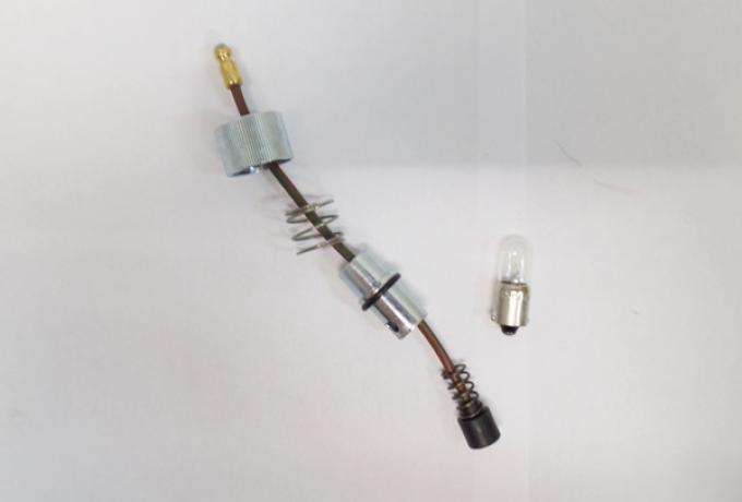 Speedometer Bulb Holder chronometric with Bulb 12V