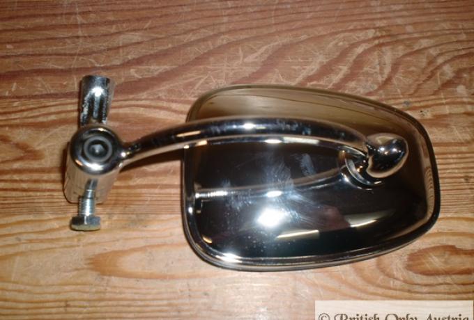 Spiegel f. Lenkerende verchromt f. 22 mm Lenker