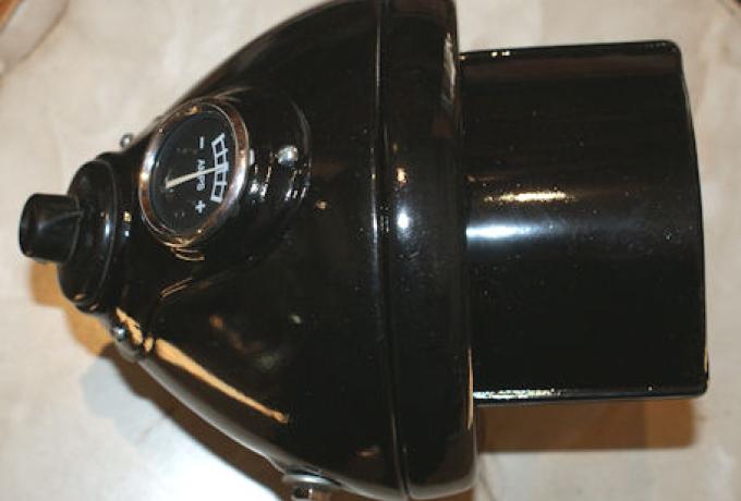 Scheinwerfer DU42 6 1/2"/schwarz, mit Black out mask