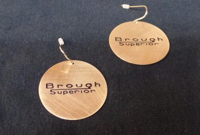 Brough Superior Ohranhänger / Ohrringe
