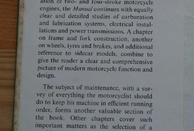 Motor Cycling Manual, 16th Edition