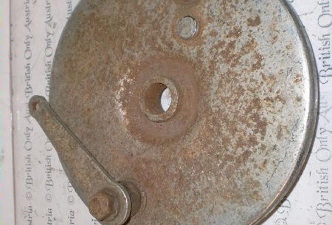 Brake Anchor Plate with Brake Shoes 65-5901 used