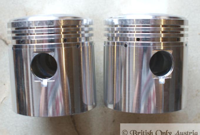 Triumph 5T Pre Unit Piston Pair 63mm / +040