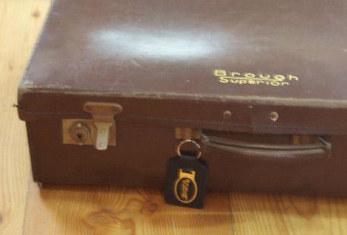 Brough Superior Vintage Leatherette Suitcase