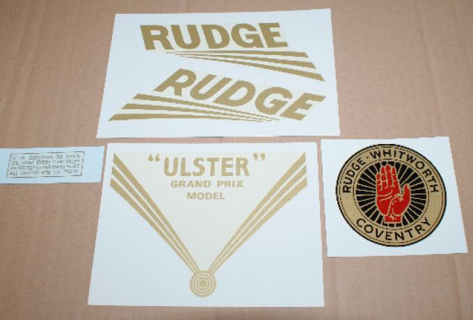 Rudge Ulster 1936 Transfer Set