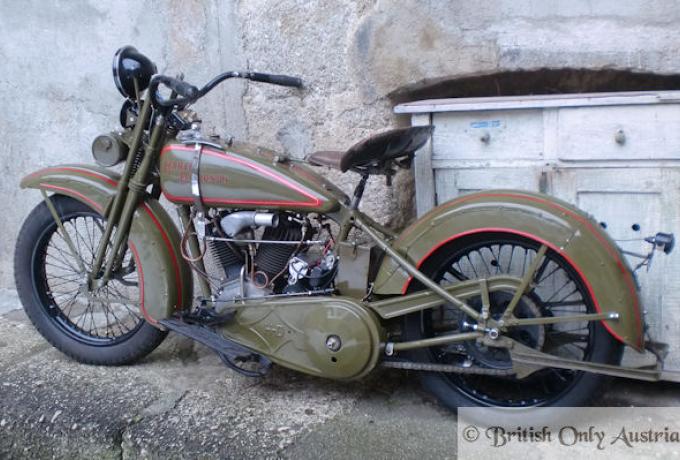 Harley Davidson Model J 1927. 1000cc