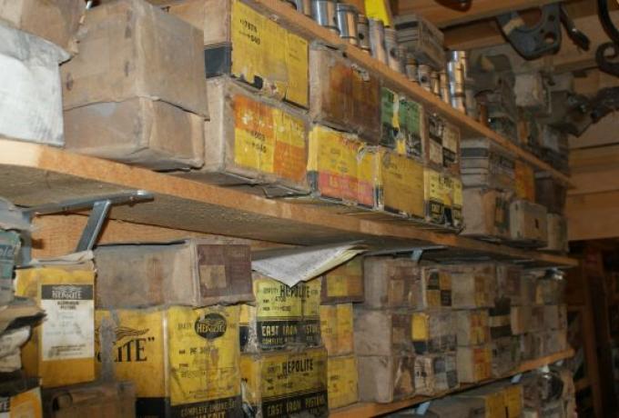 Car Pistons in their Boxes