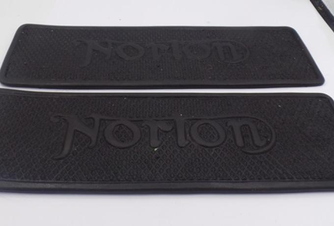 Norton Footboard Rubbers / Pair