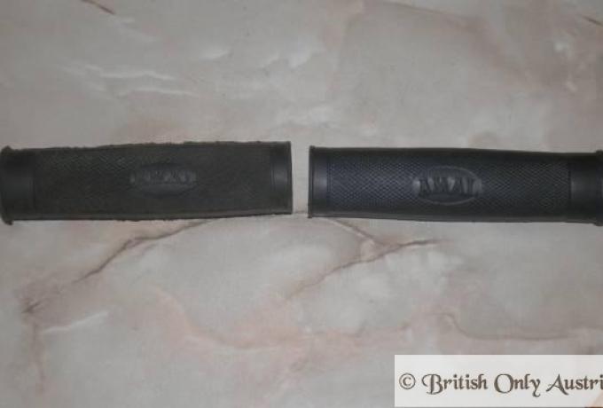 Amal Handlebar Rubbers open 7/8" + 1" /145 mm /Pair