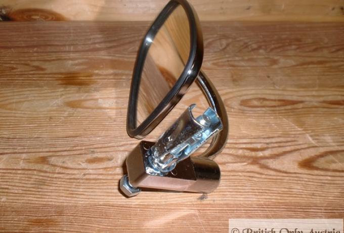 Spiegel f. Lenkerende verchromt f. 22 mm Lenker