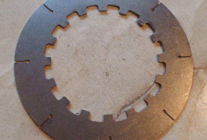 Brough Superior/Norton Clutch Plate, Steel, 16H, Mod. 18 Brough Superior narrow