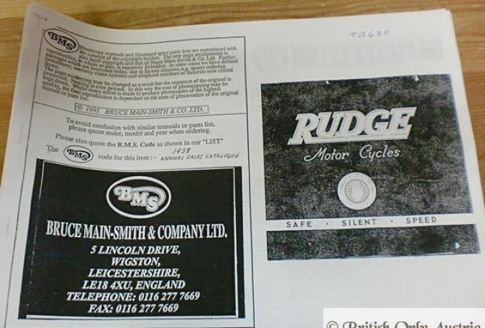 Rudge Illustrated Catalogue Kopie