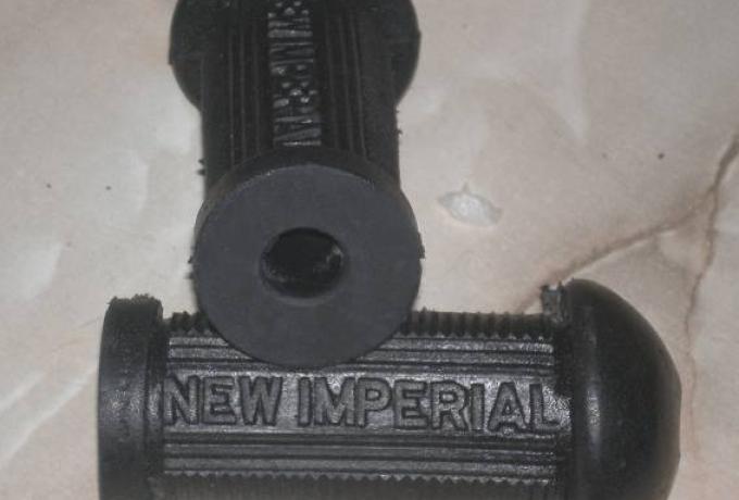 New Imperial Footrest Rubbers Front or Rear /Pair