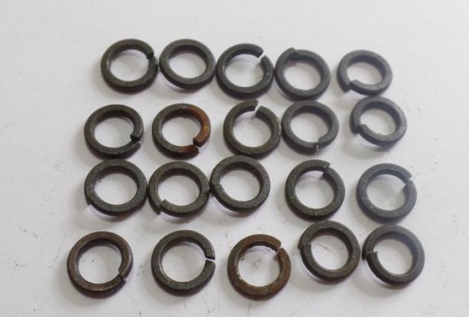 Spring Washer 1/4" OBA Single Coil Spring/Set 20 pieces