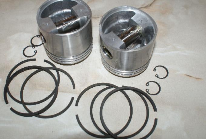 AJS/Matchless Pistons/Pair 500cc Twin +020  -1955 