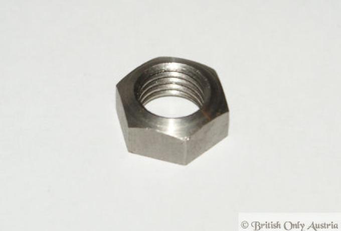 Vincent Mutter für Fußraste / Zylinder rostfrei 7/16" 16TPI