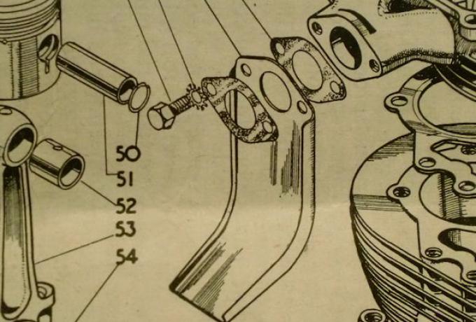 BSA A7/A10 Carburettor Drip Tray Chrome