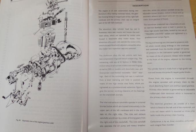 Triumph Workshop Manual 350cc and 500cc Twins