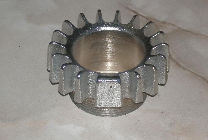 Norton Exhaust Nut/Finned Clip/Cooling Fin/Clamp, 850cc 1 5/8"