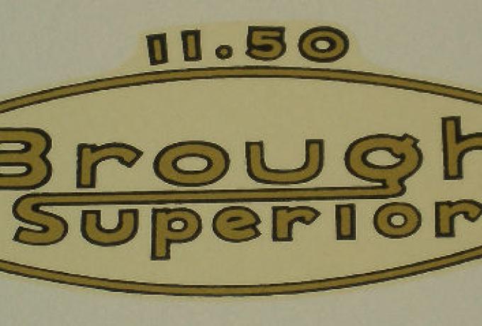 Brough Superior 1150 Transfer 1933 on
