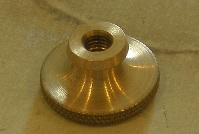 Brough Superior Oilpumpe Rändelschraube/Rändelmutter