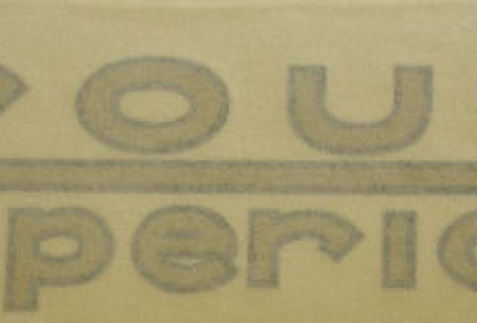 Abziehbild für  Beiwagenabdeckung Brough Superior, alle Jahre